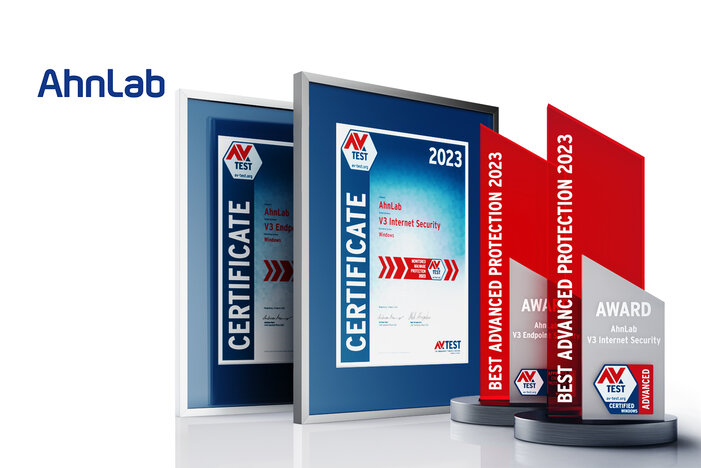 AV-TEST Awards 2023 AV-TEST Awards 2023 für AhnLab