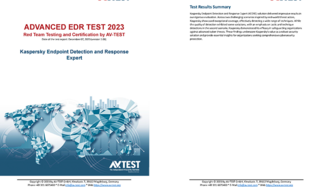 Test EDR avanc&eacute; 2023 : Kaspersky Endpoint Detection and Response Expert