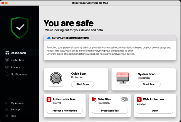 Bitdefender Antivirus for Mac