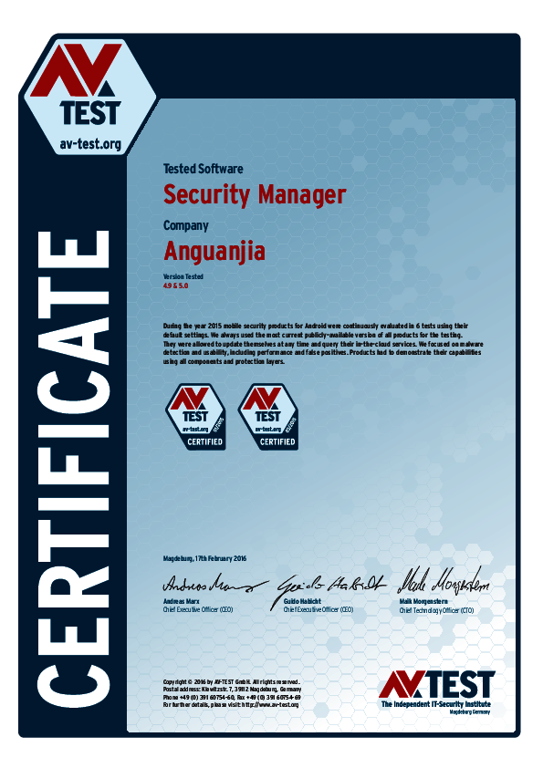 <p>Download as: <a href="/fileadmin/Content/Certification/2015/avtest_certified_mobile_2015_anguanjia.pdf">PDF</a></p>
