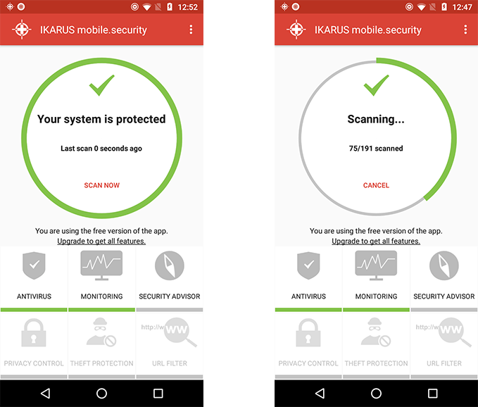 Ikarus Mobile Security review - Tech Advisor